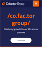Mobile Screenshot of cofactorgroup.com